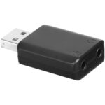 BOYA BY-EA2 USB (Plug/Jack TRS) - Adaptador divisor de señal Para laptops y PC - Imagen 4