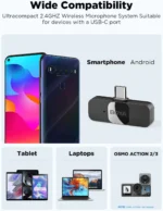 BOYA BY-V20 Android para 2 micrófono - Imagen 2