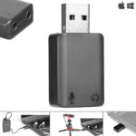 BOYA BY-EA2 USB (Plug/Jack TRS) - Adaptador divisor de señal Para laptops y PC - Imagen 8