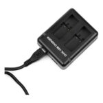 Cargador Dual Para Gopro 5/6/7/8/9/10 para 2 Baterías - Imagen 3
