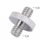 Tornillo doble pin Adaptador 1/4 a 3/8 - Imagen 2