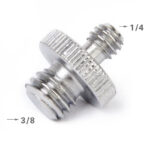 Tornillo doble pin Adaptador 1/4 a 3/8