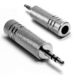 Adaptador Plug/Jack 6.5mm - Plug/Jack 3.5mm